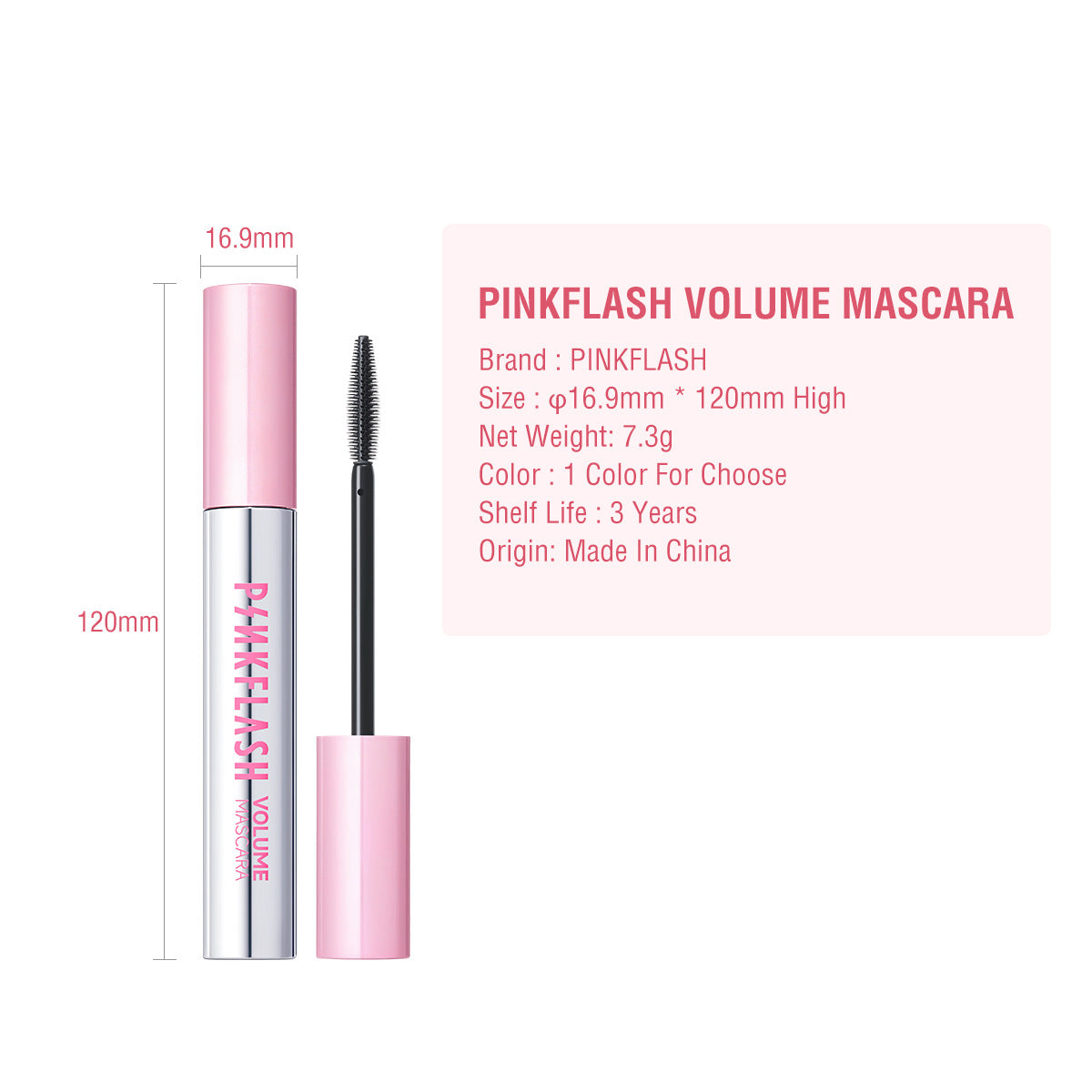 PINKFLASH Volumizing & Curling Mascara