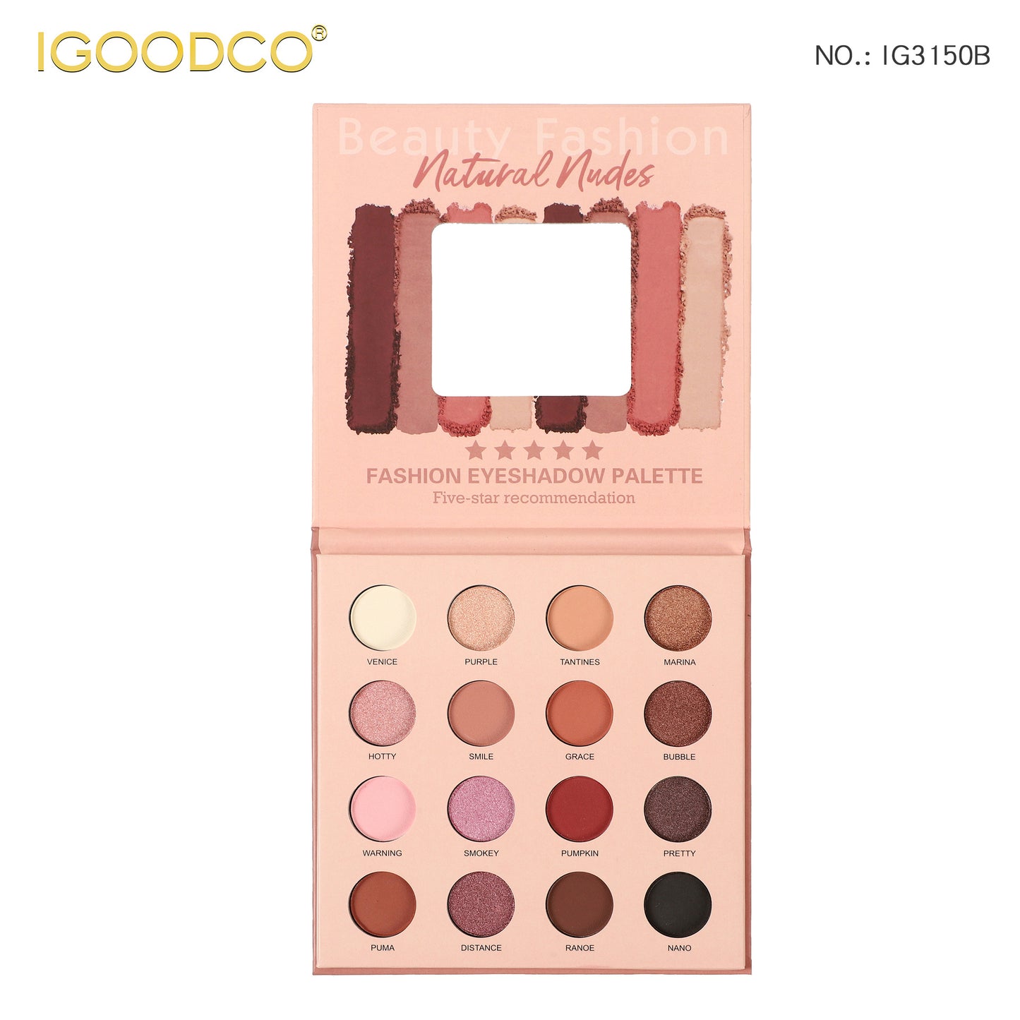 IGOODCO 16-Color Eyeshadow Palette
