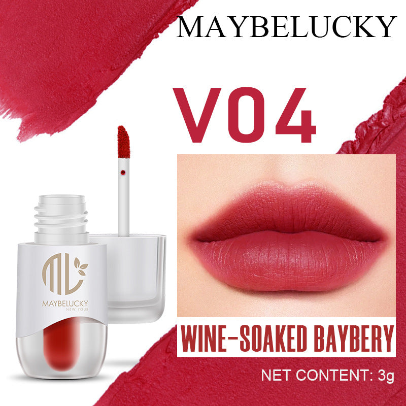 MAYBELUCKY Velvet Mist Lip Glaze