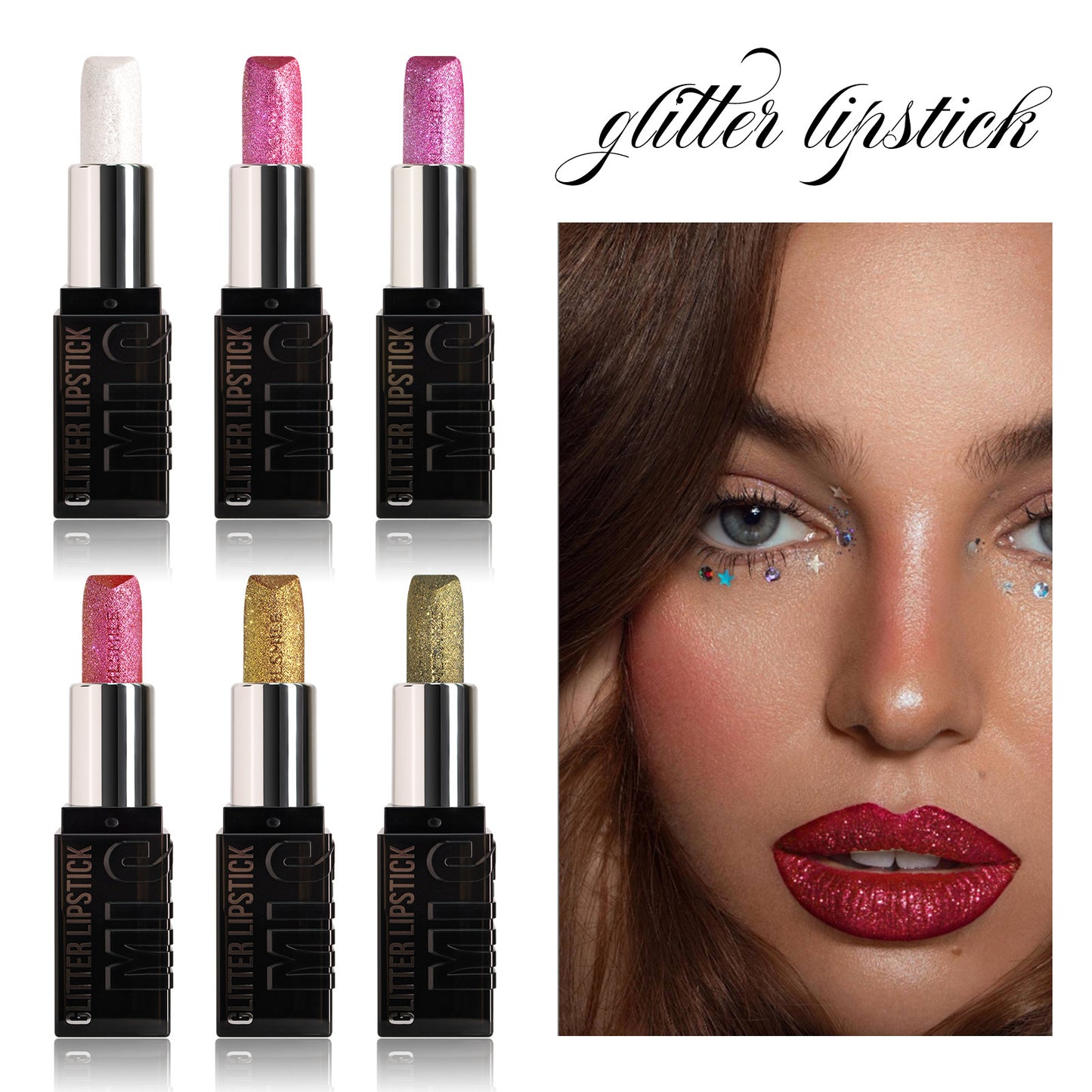 MLSMILE 3-Piece Lipstick Set