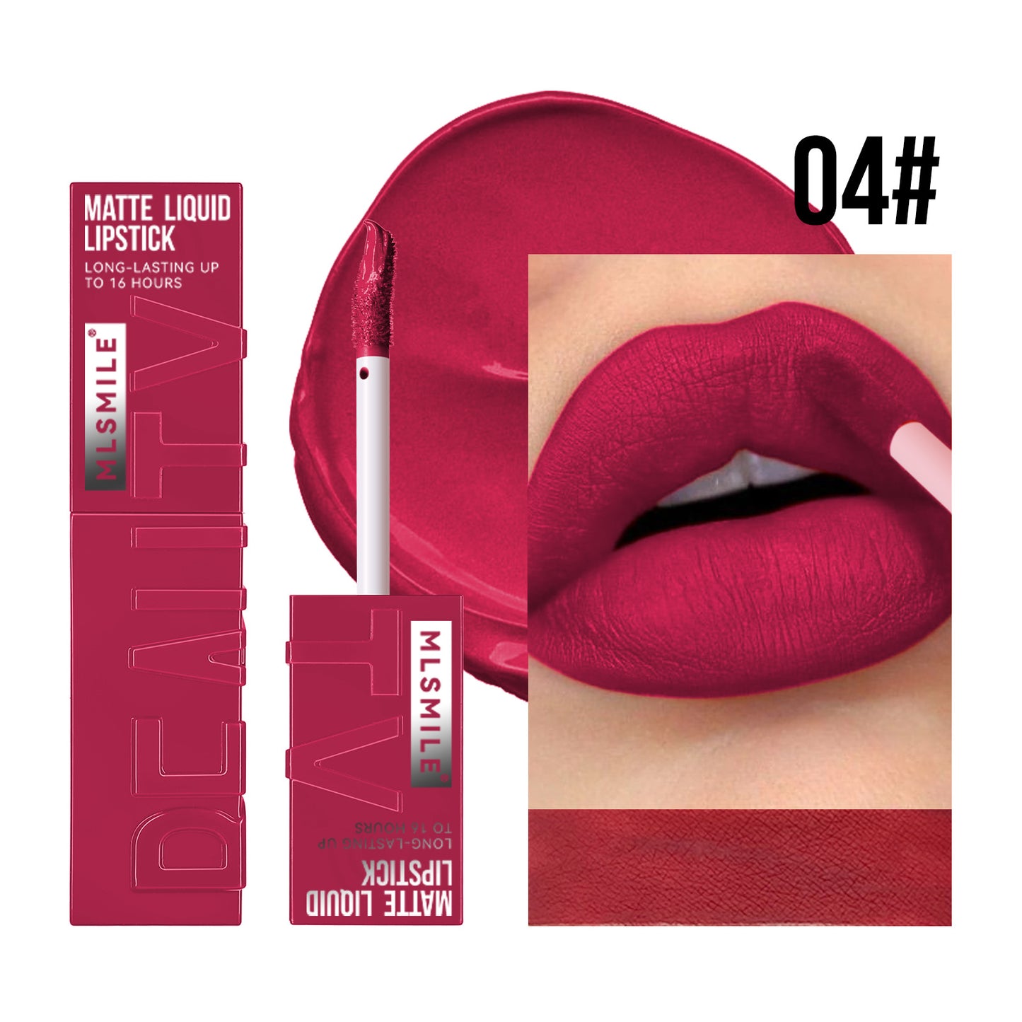 MLSMILE Non-Transfer Matte Lip Gloss