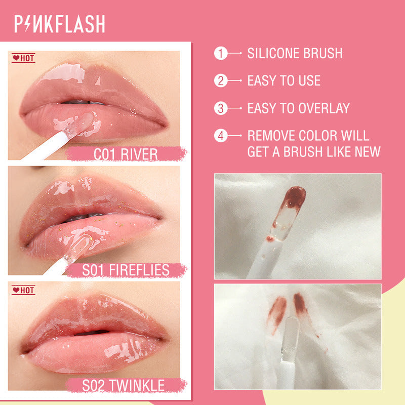 PINKFLASH One-Swipe Plumping Lip Gloss
