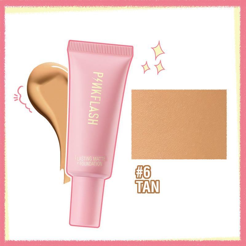 PINKFLASH Matte Liquid Foundation - Waterproof & Long-Lasting
