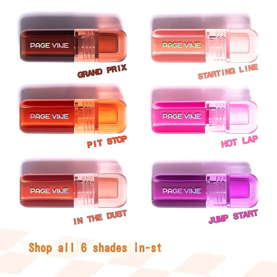 PAGE VINE Flush & Glow All-in-One Liquid Blush Highlighter & Lip Tint