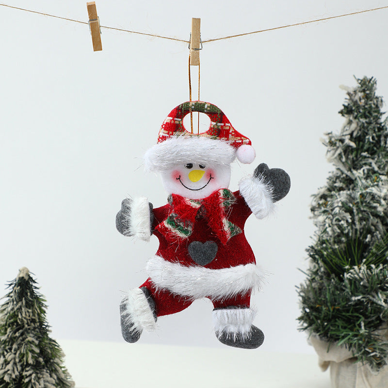 New Christmas Fabric Hanging Ornaments