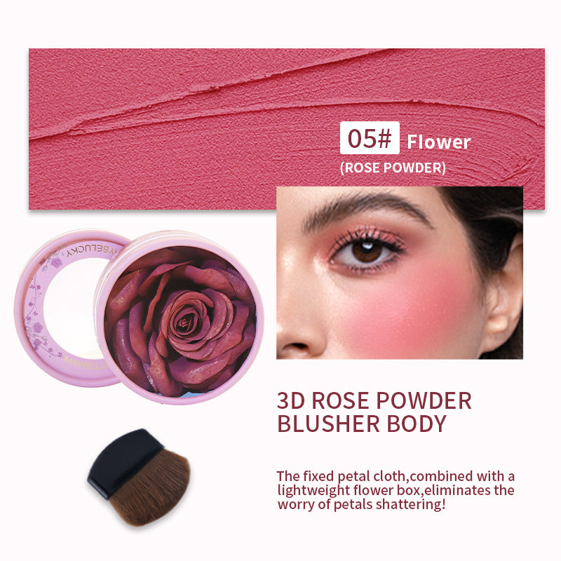 MAYBELUCKY 3D Rose Blush 🌹✨