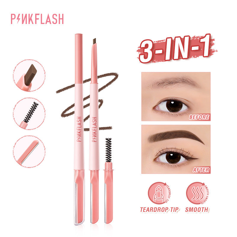 PINKFLASH 3-in-1 Multi-Function Brow Pencil