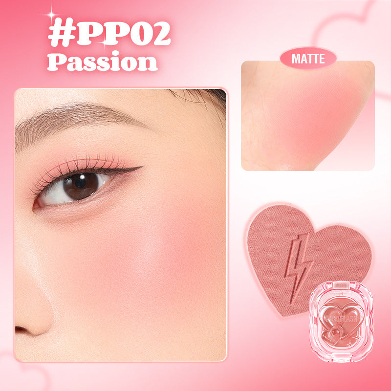 PINKFLASH Soft Pink Contour & Blush Palette
