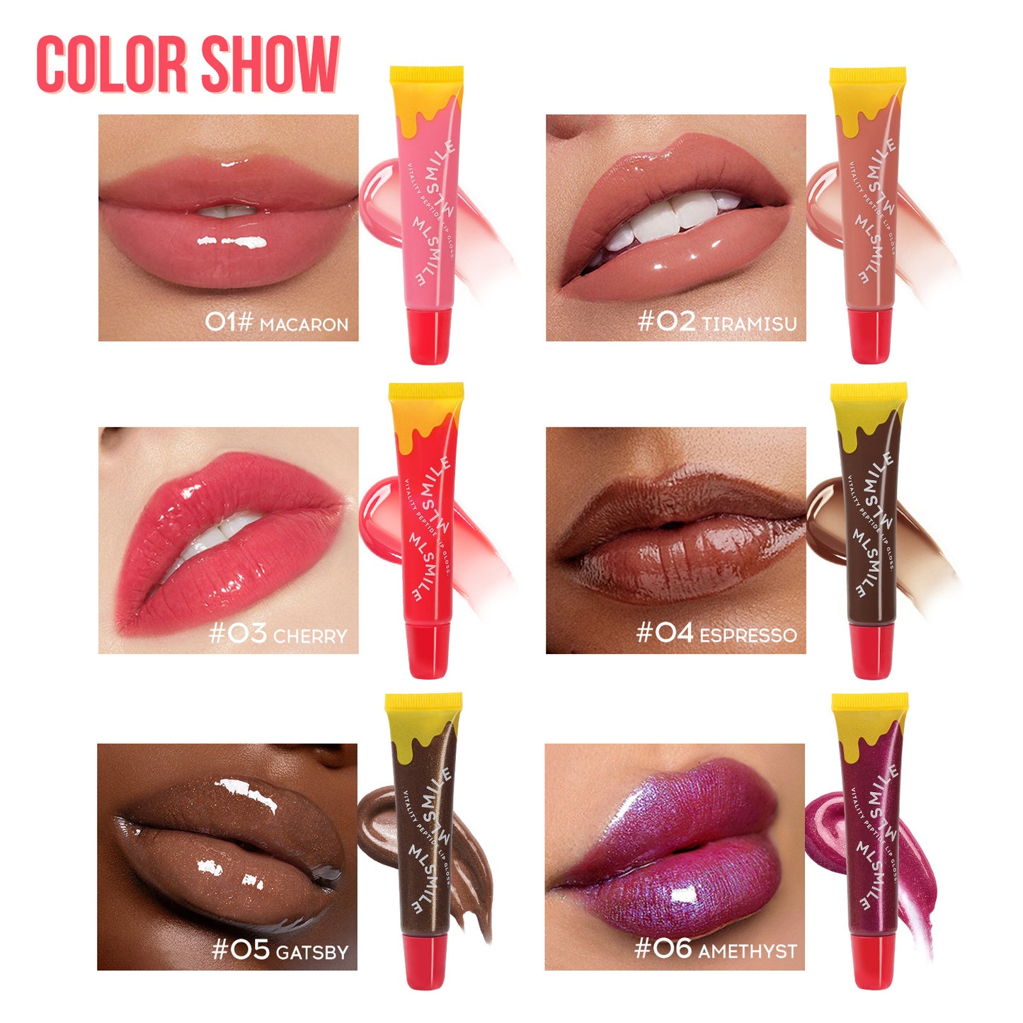 MLSMILE Tube Lip Gloss