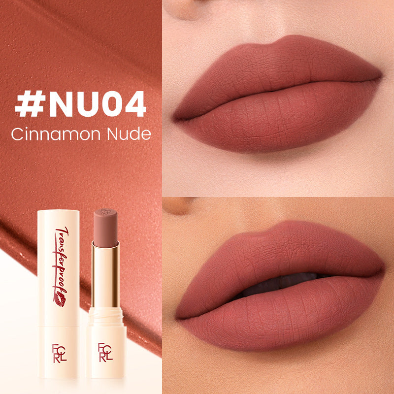 FOCALLURE Matte Transfer-Proof Lipstick