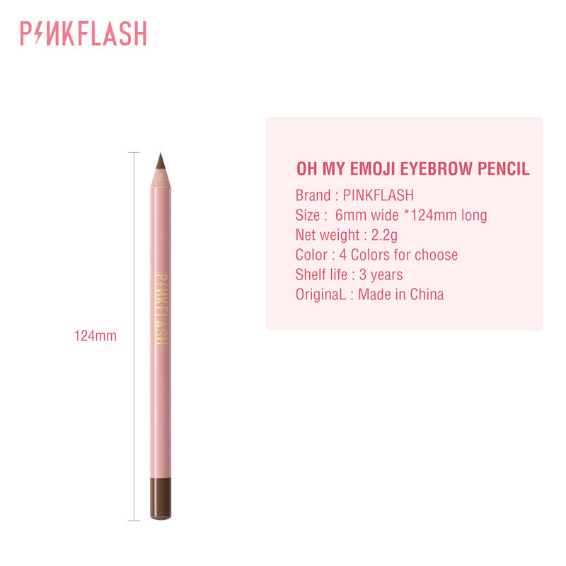 PINKFLASH Wooden Eyebrow Pencil