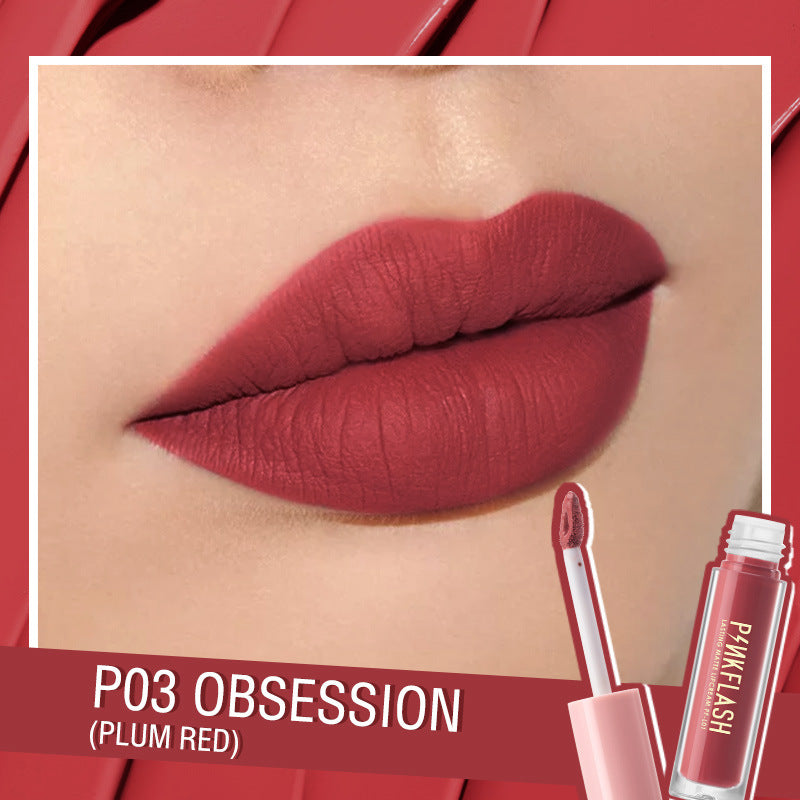 PINKFLASH Hydrating Transfer-Proof Matte Liquid Lipstick
