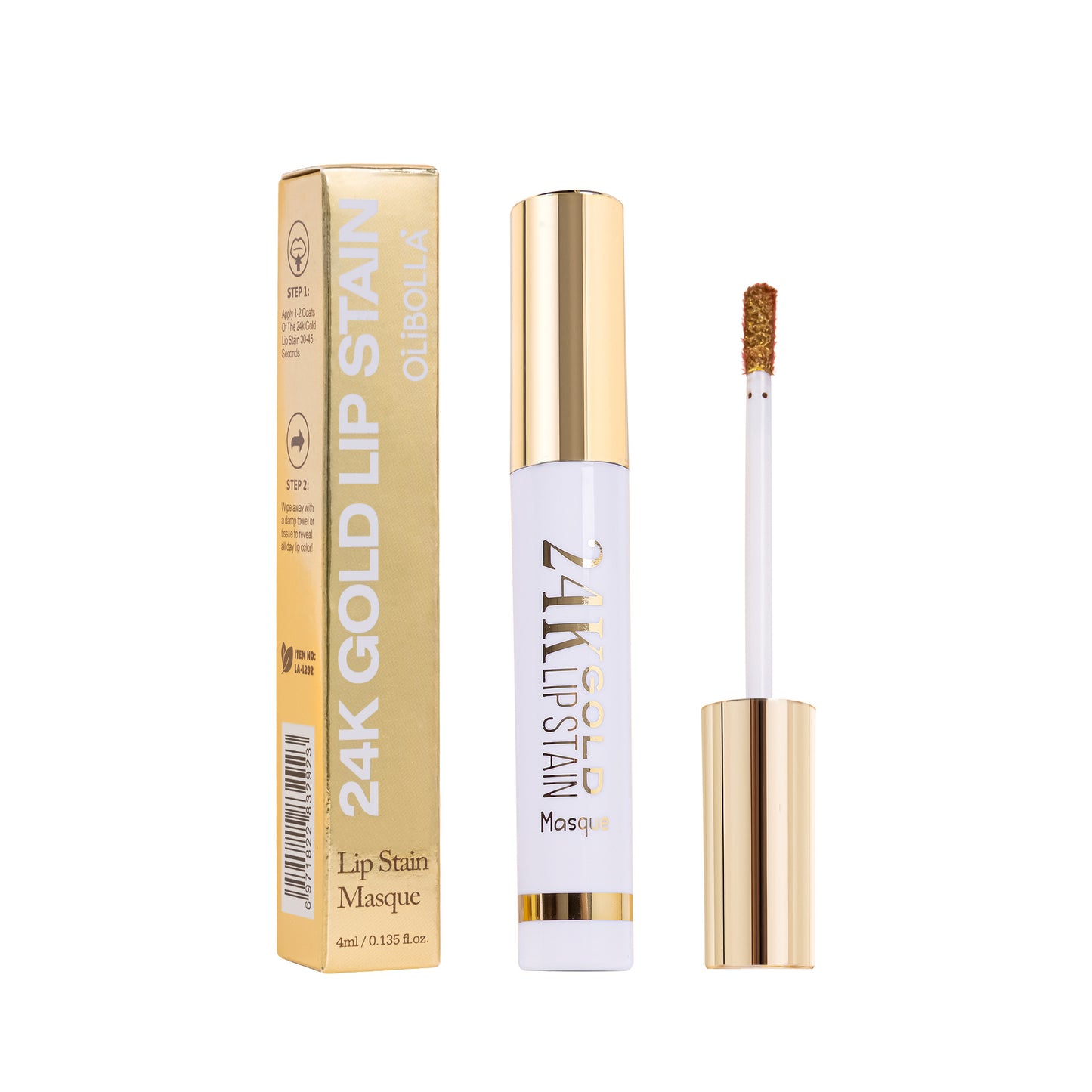 OLIBOLLA Turn Heads with Every Peel – 24K Gold Peel-Off Lip Mask 💋✨