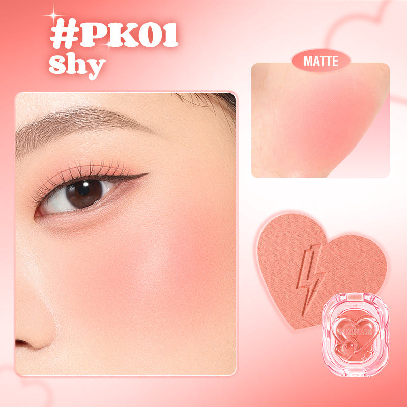PINKFLASH Soft Pink Contour & Blush Palette