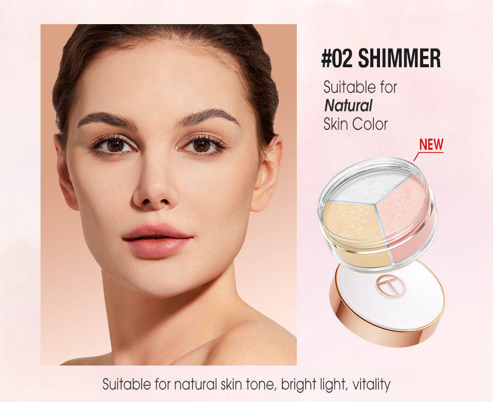 O.TWO.O 3-Color Loose Setting Powder