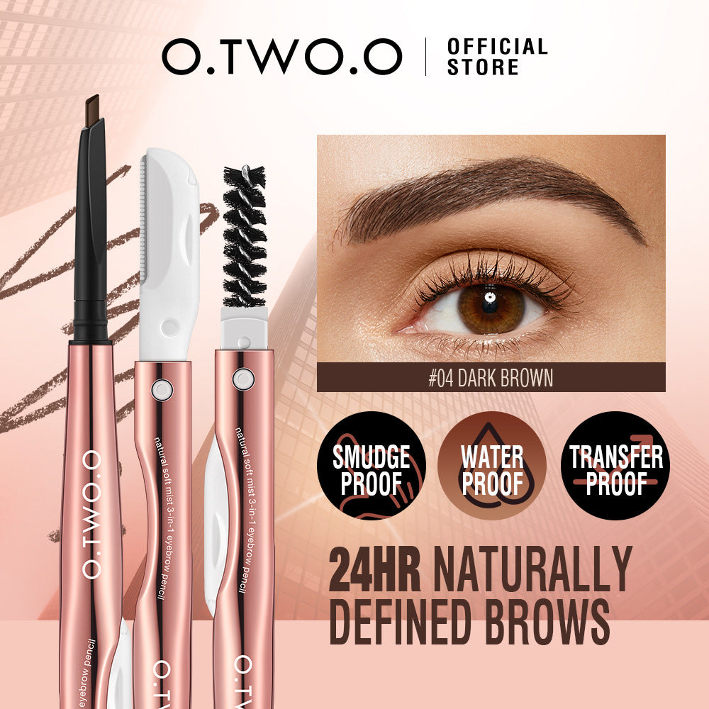 O.TWO.O 3-in-1 Eyebrow Pencil