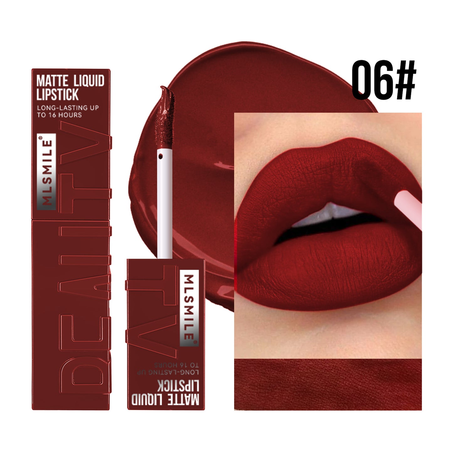 MLSMILE Non-Transfer Matte Lip Gloss