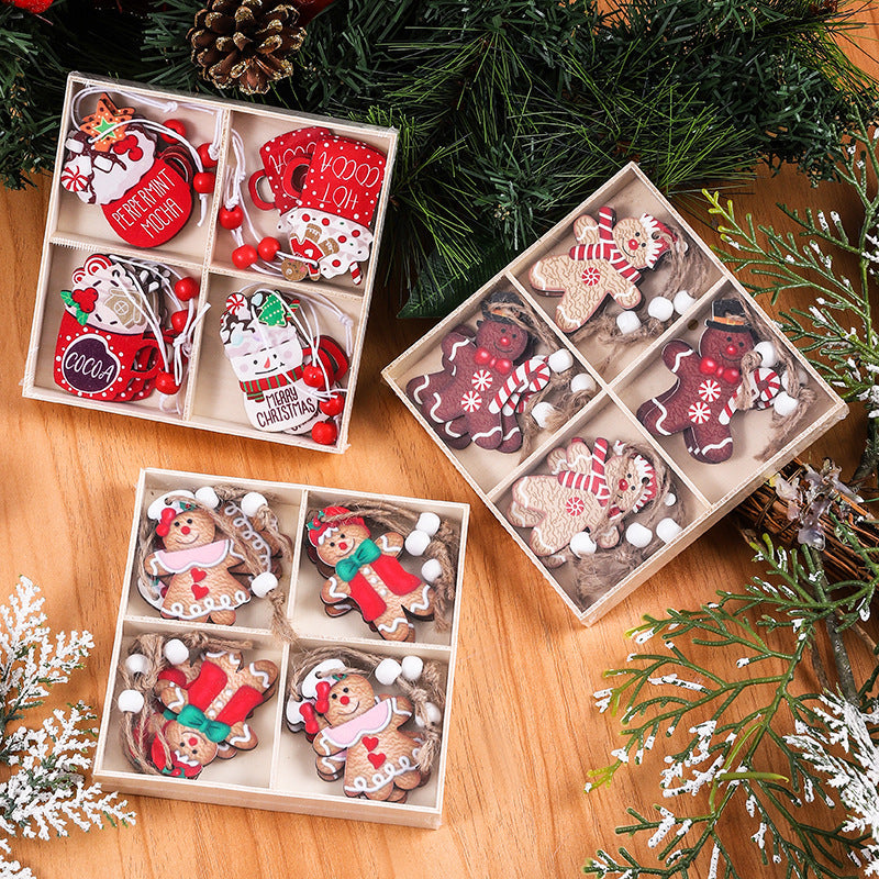 Christmas Cartoon Ornament Gift Set