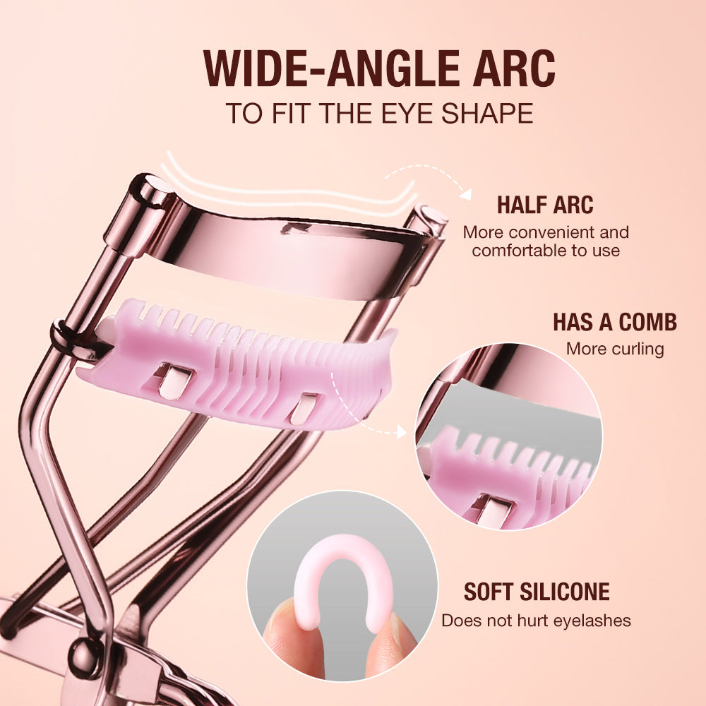O.TWO.O Portable Lash Curler with Comb