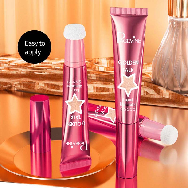 PAGE VINE Liquid Highlighter & Shimmer Eyeshadow