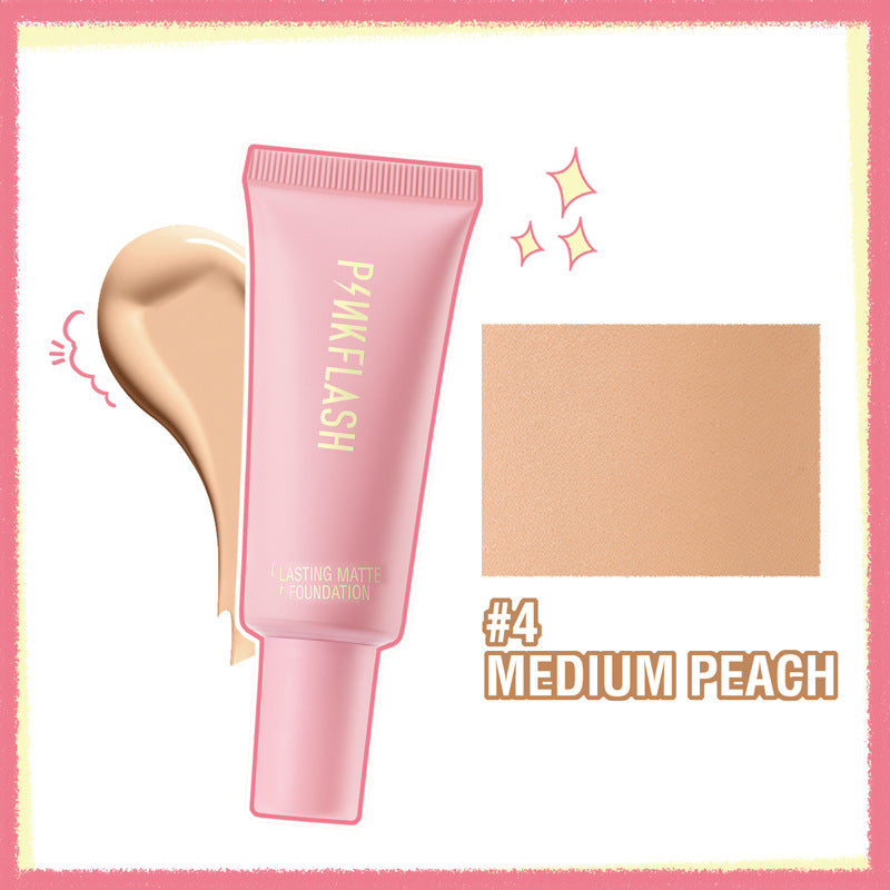 PINKFLASH Matte Liquid Foundation - Waterproof & Long-Lasting