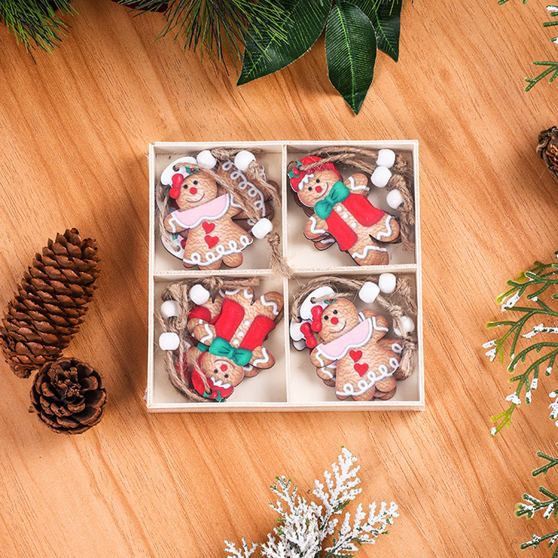 Christmas Cartoon Ornament Gift Set