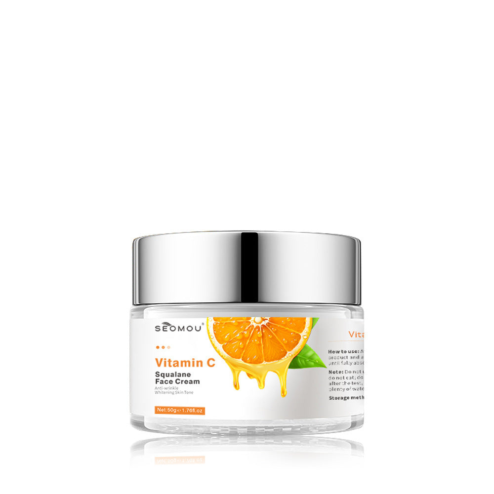 SEOMOU VC Skincare Set – Facial Care Serum & Moisturizing Cream