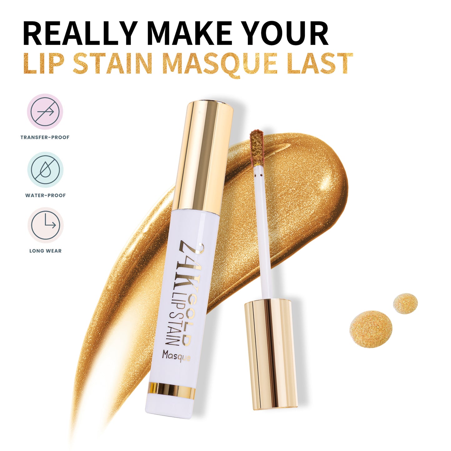 OLIBOLLA Turn Heads with Every Peel – 24K Gold Peel-Off Lip Mask 💋✨