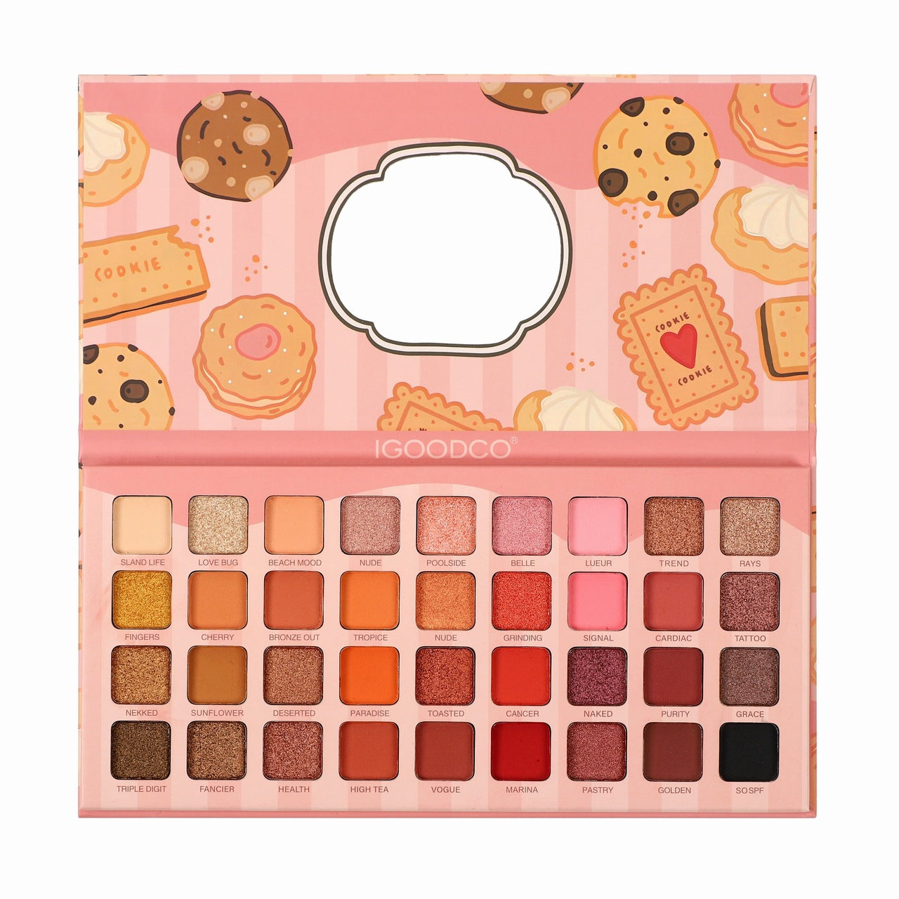 IGOODCO 36-Color Matte Eyeshadow Palette