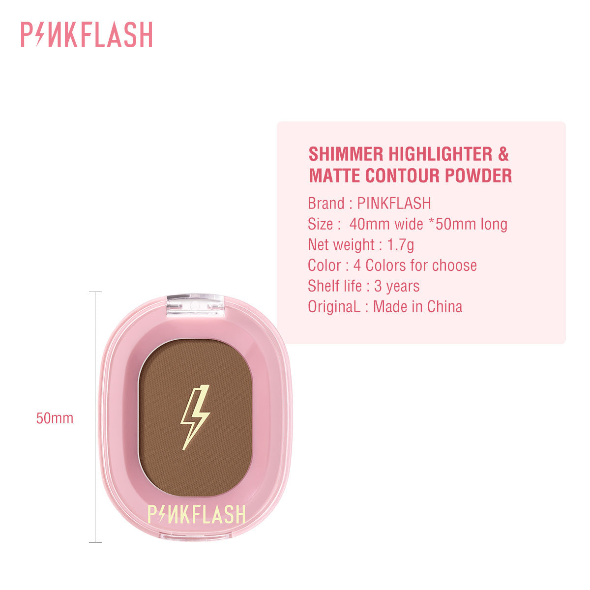 PINKFLASH Contour & Highlight Palette