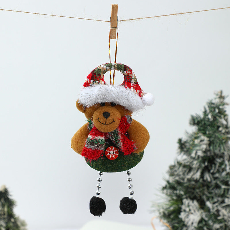 New Christmas Fabric Hanging Ornaments