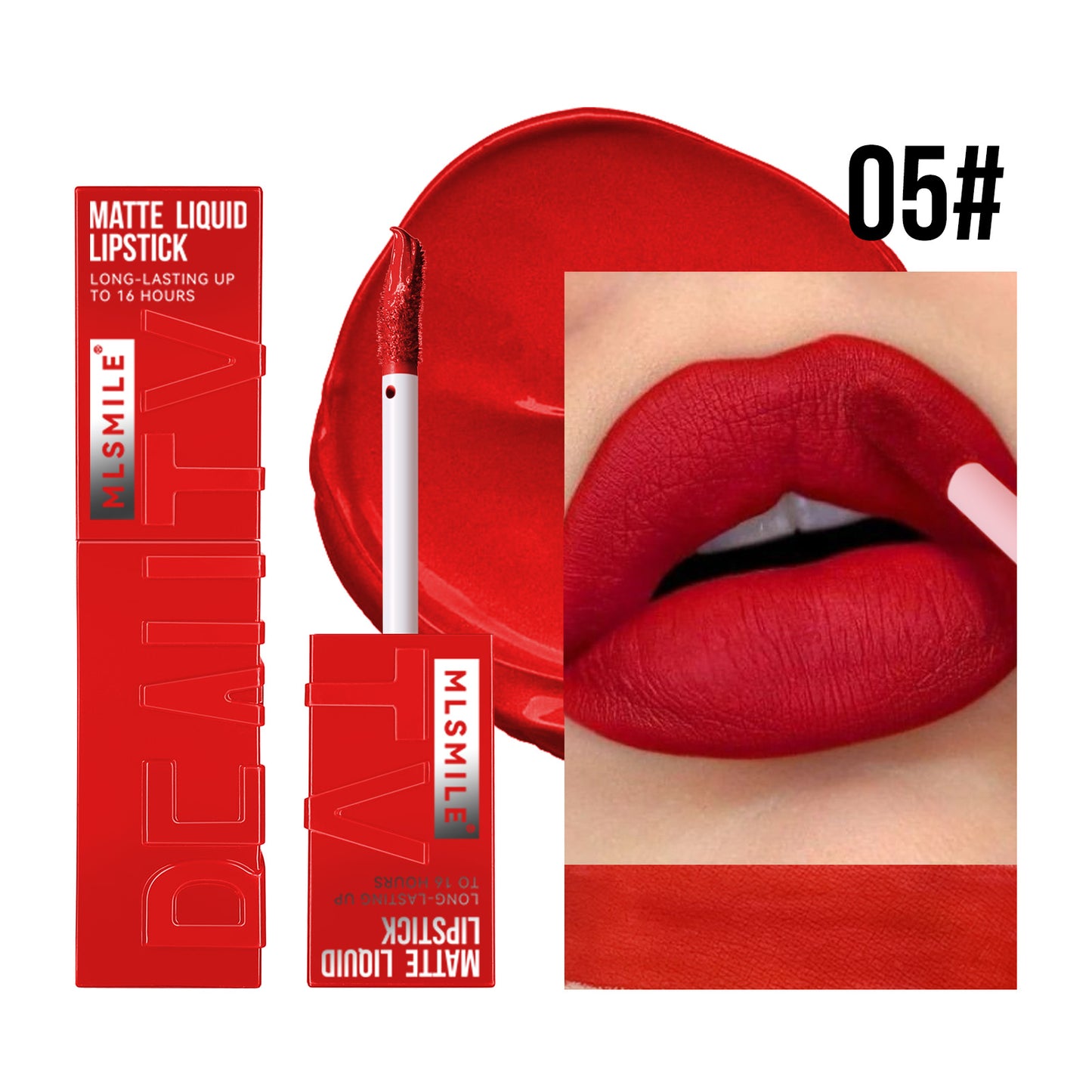 MLSMILE Non-Transfer Matte Lip Gloss