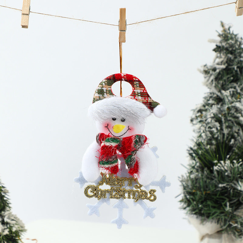 New Christmas Fabric Hanging Ornaments