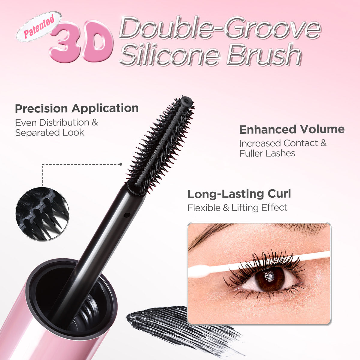 PINKFLASH Volumizing & Curling Mascara