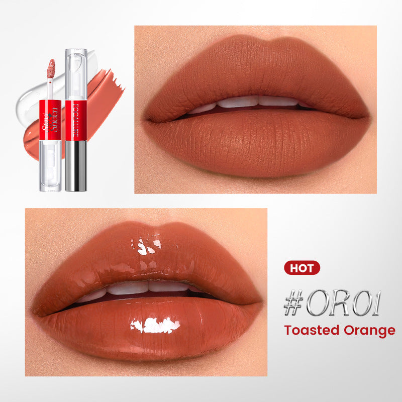 FOCALLURE Dual-Ended Matte Lip Stain + Gloss