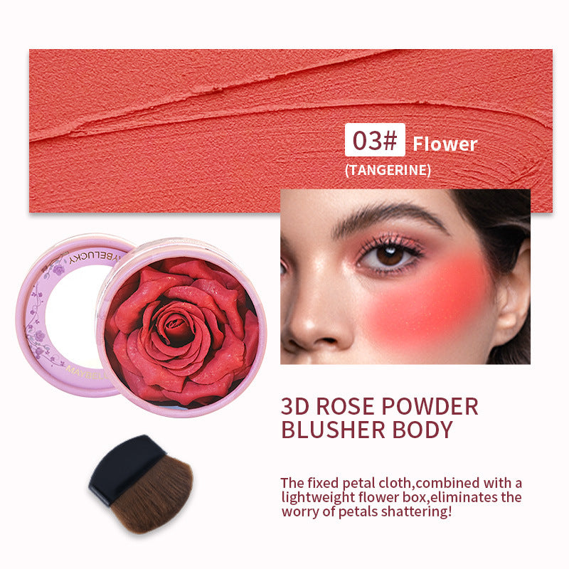 MAYBELUCKY 3D Rose Blush 🌹✨