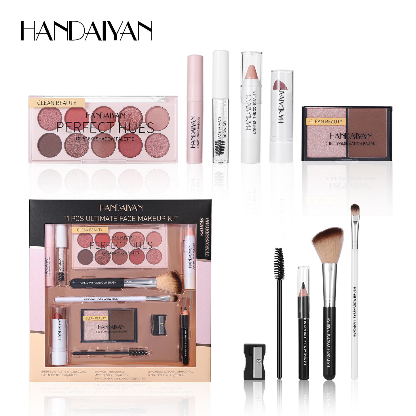 HANDAIYAN 11-Piece Makeup Kit