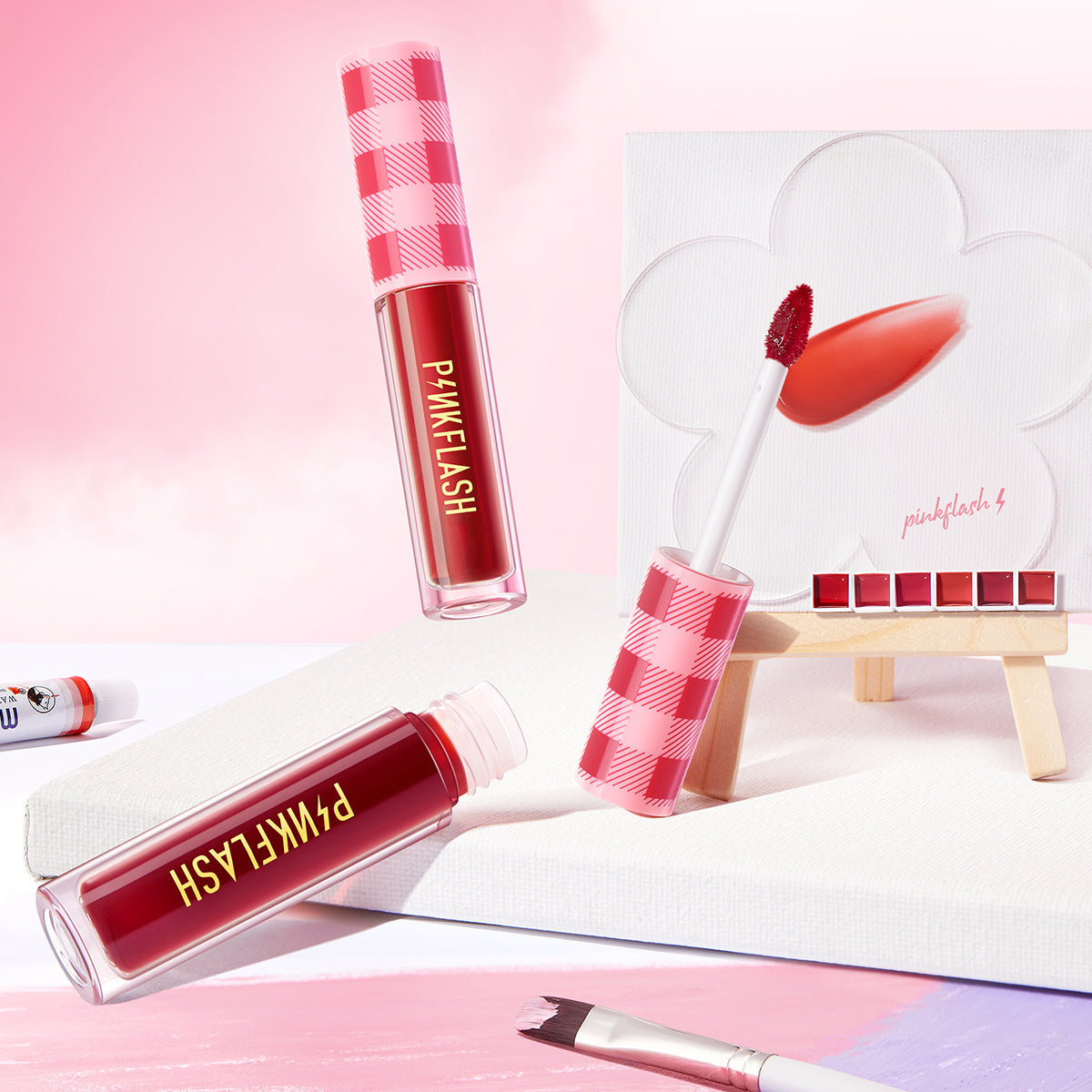 PINKFLASH Lip Tint & Gloss Liquid Duo