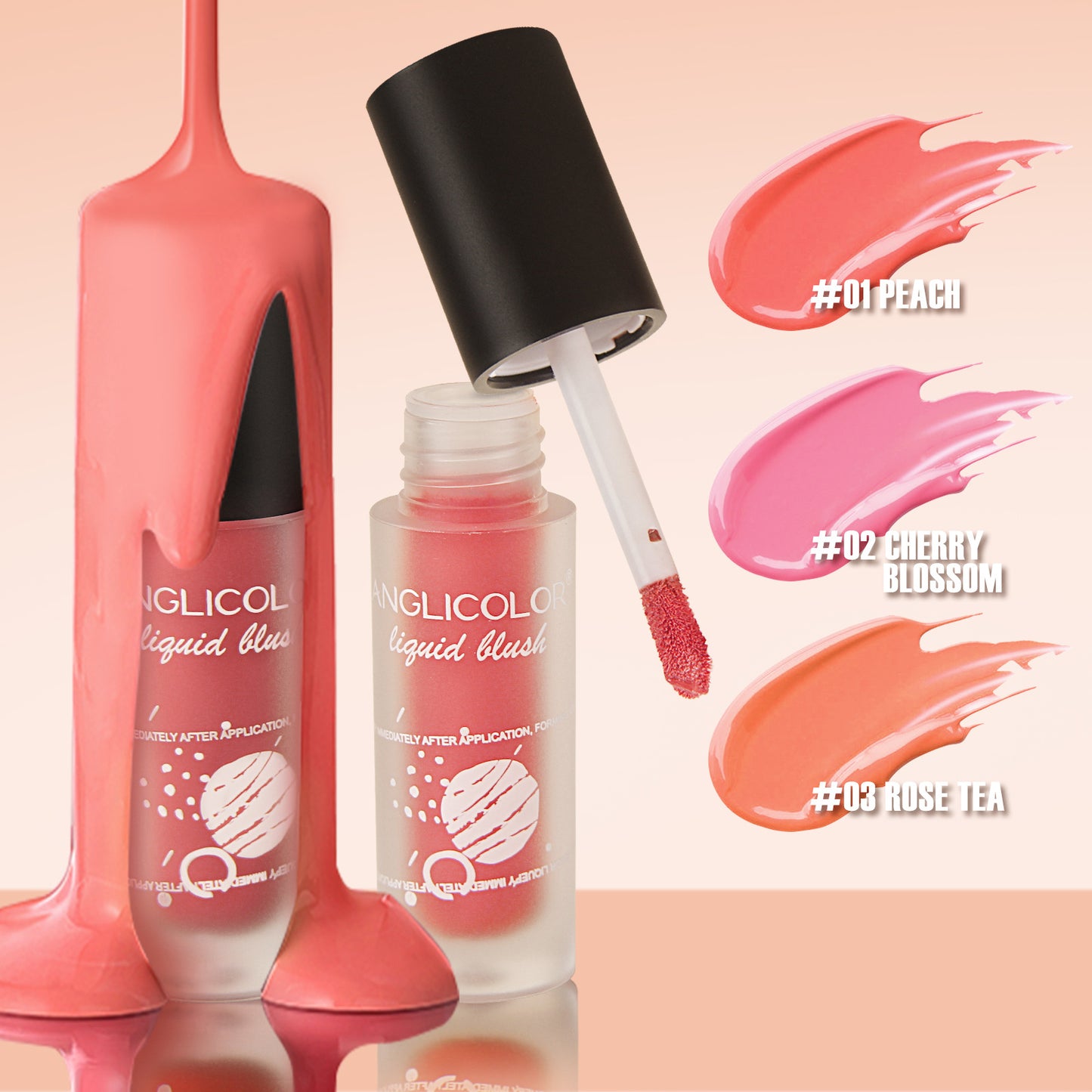 ANGLICOLOR 3-Piece Liquid Blush Set