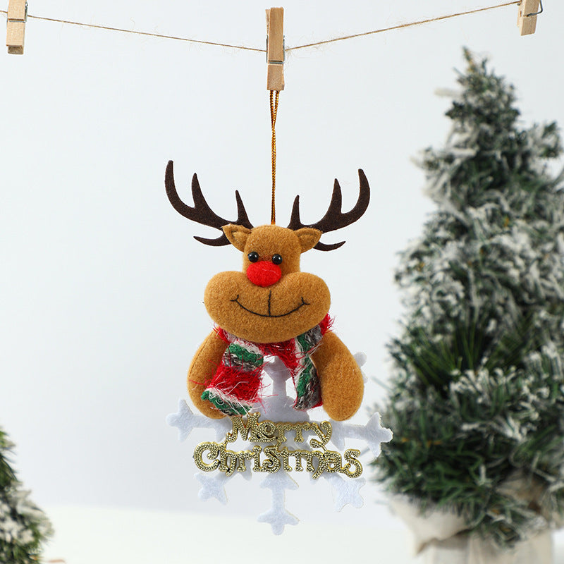 New Christmas Fabric Hanging Ornaments