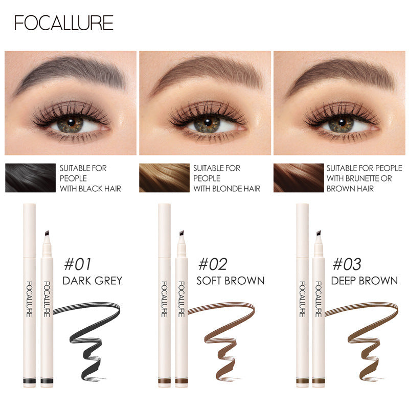 FOCALLURE 4-Prong Liquid Brow Pen