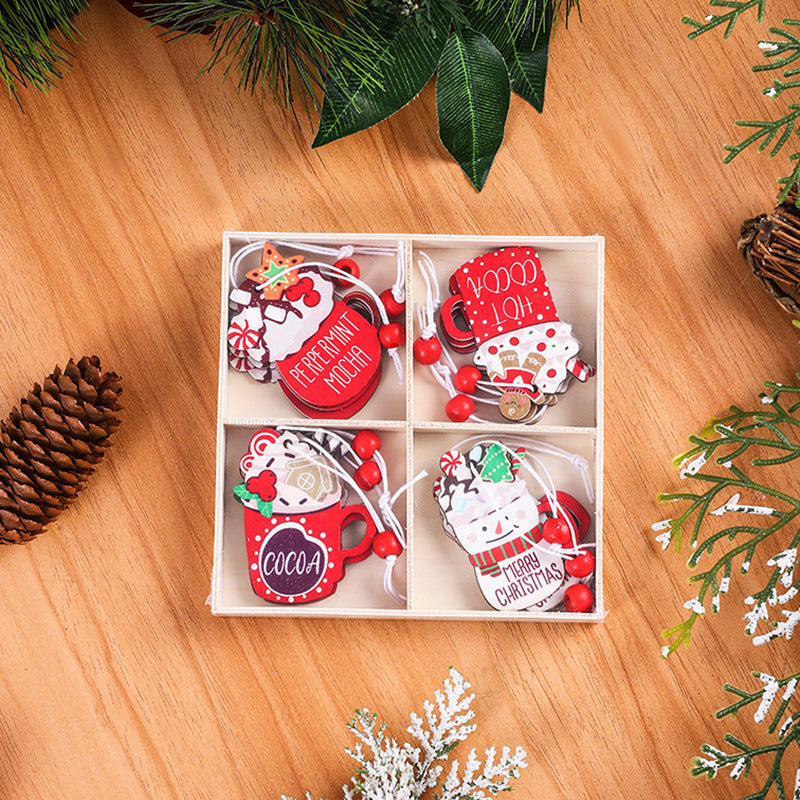 Christmas Cartoon Ornament Gift Set
