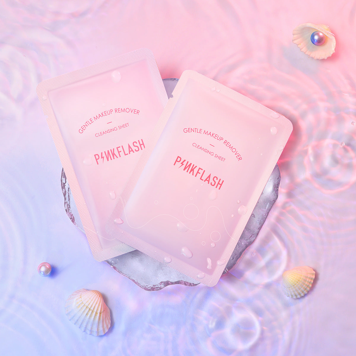 PINKFLASH Single-Use Makeup Remover Wipes