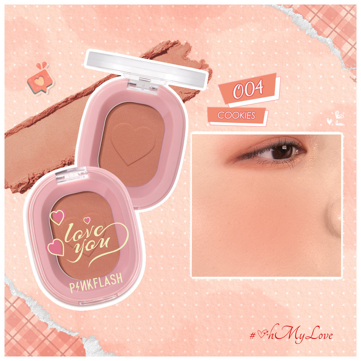 PINKFLASH Soft Blush & Contour Duo