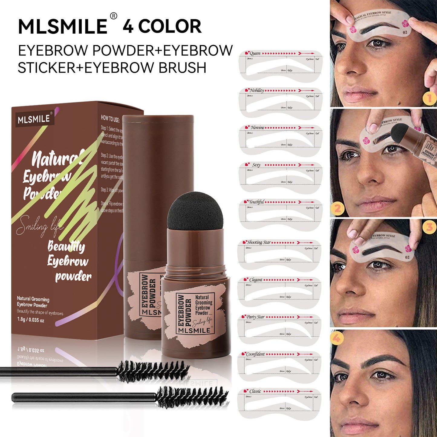 MLSMILE Hairline & Brow Shading Stick