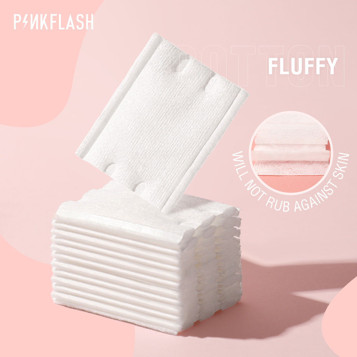 PINKFLASH Single-Use Cleansing & Soothing Cotton Pads