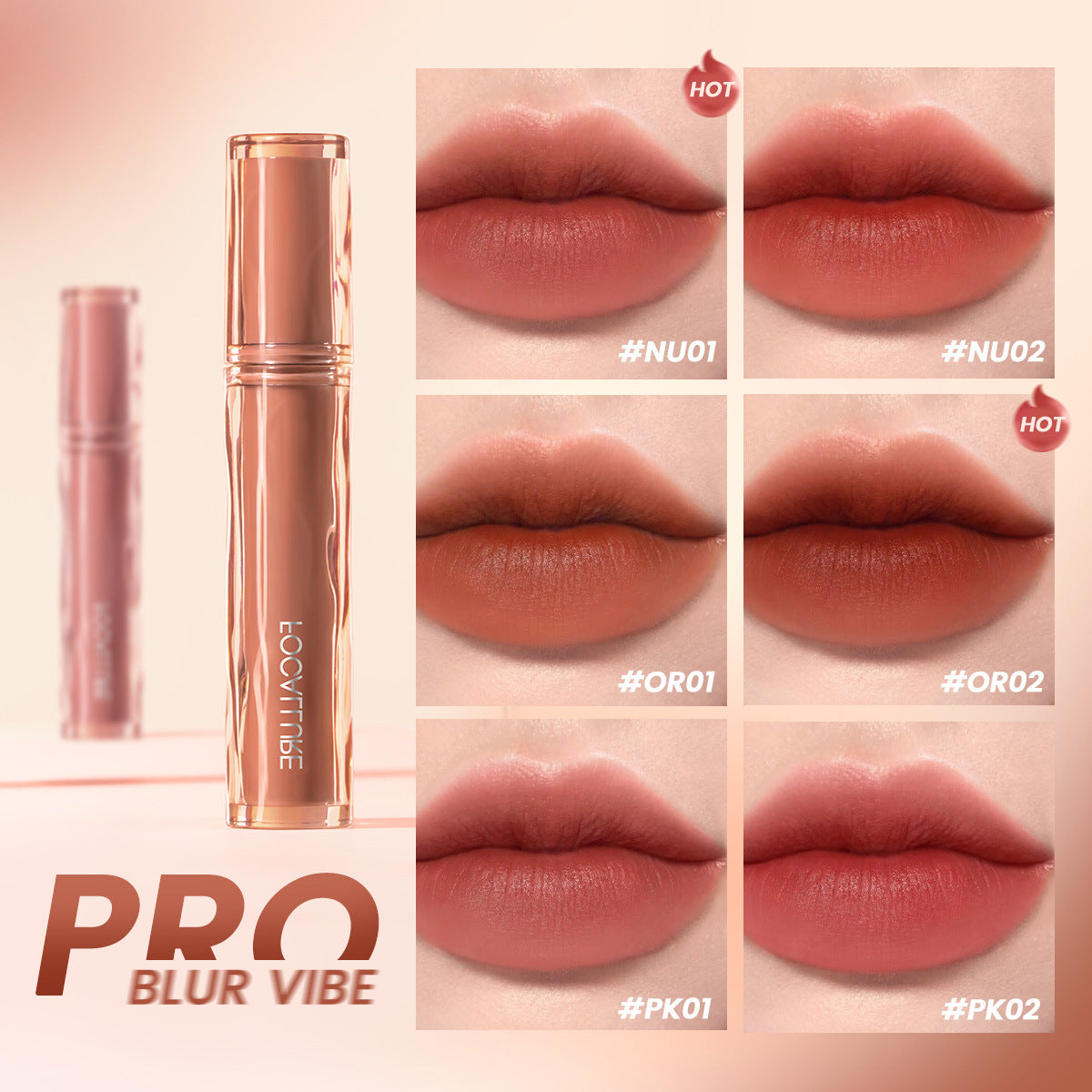 FOCALLURE Velvet Matte Liquid Lipstick