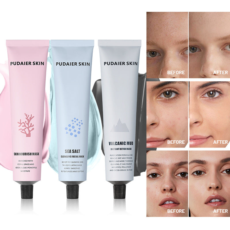 Pudaier Sea Salt Volcanic Mud Mask