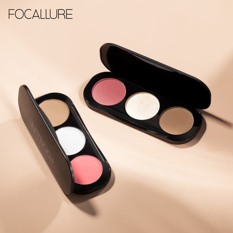 FOCALLURE All-in-One Glow & Blush Palette