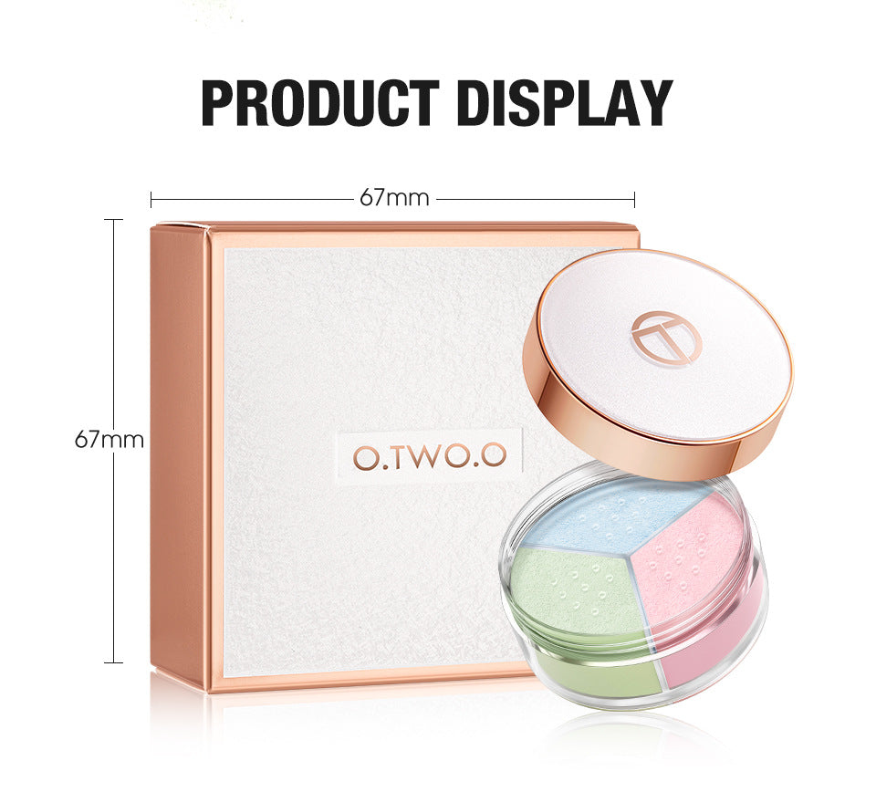 O.TWO.O 3-Color Loose Setting Powder